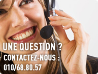 Une question? Contactez-nous au 010/68.80.57